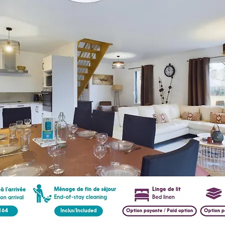 Maison Avec Jardin Et Jacuzzi Pour 8 Personnes بيت للعطل سا يْليرْ دو ري